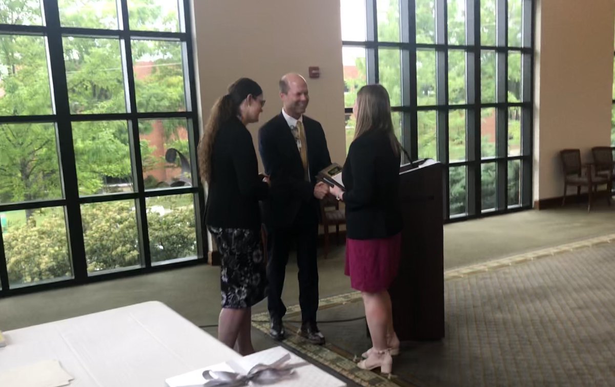 Incoming general surgery resident Dr. Mary Smithson is named the recipient of the Robert J. Cerfolio Award for Outstanding Medical Student in General Surgery and the Mary T. Hawn Award for Outstanding Woman Medical Student at today's <a href="/UABSOM/">𝕊’5🐙</a> Birmingham campus awards luncheon.