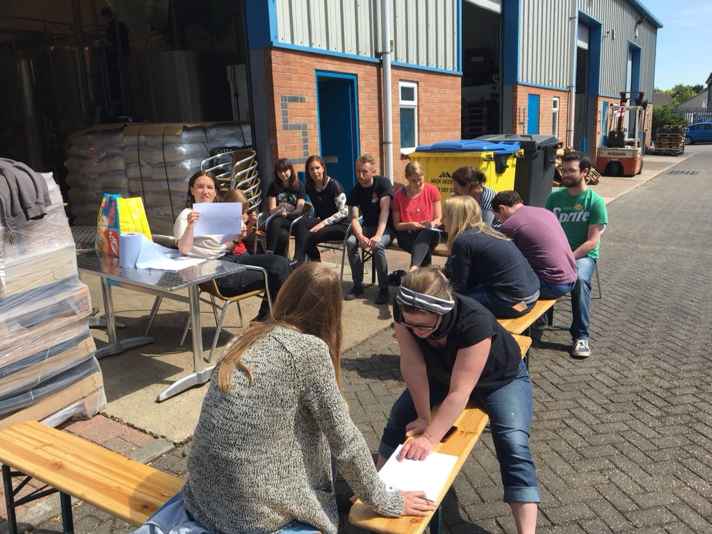 Imogen_Ramsey1's tweet image. Really enjoyed our day of brewing at Brewsters as part of Project Venus, with @AliceBatham leading the way - can’t wait to see the finished product 🍻#PVNextGen #brewsters #brewingstudents #PhDlife