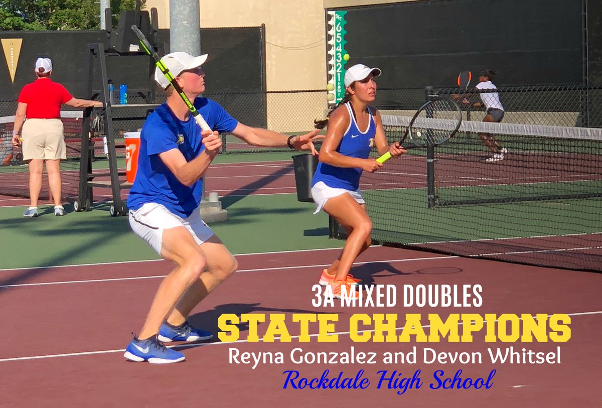 rtxtigers's tweet photo. ROCKDALE WINS!
Congratulations to our newest State Champions, Reyna Gonzalez and Devon Whitsel! https://t.co/BmoyvaCnBU