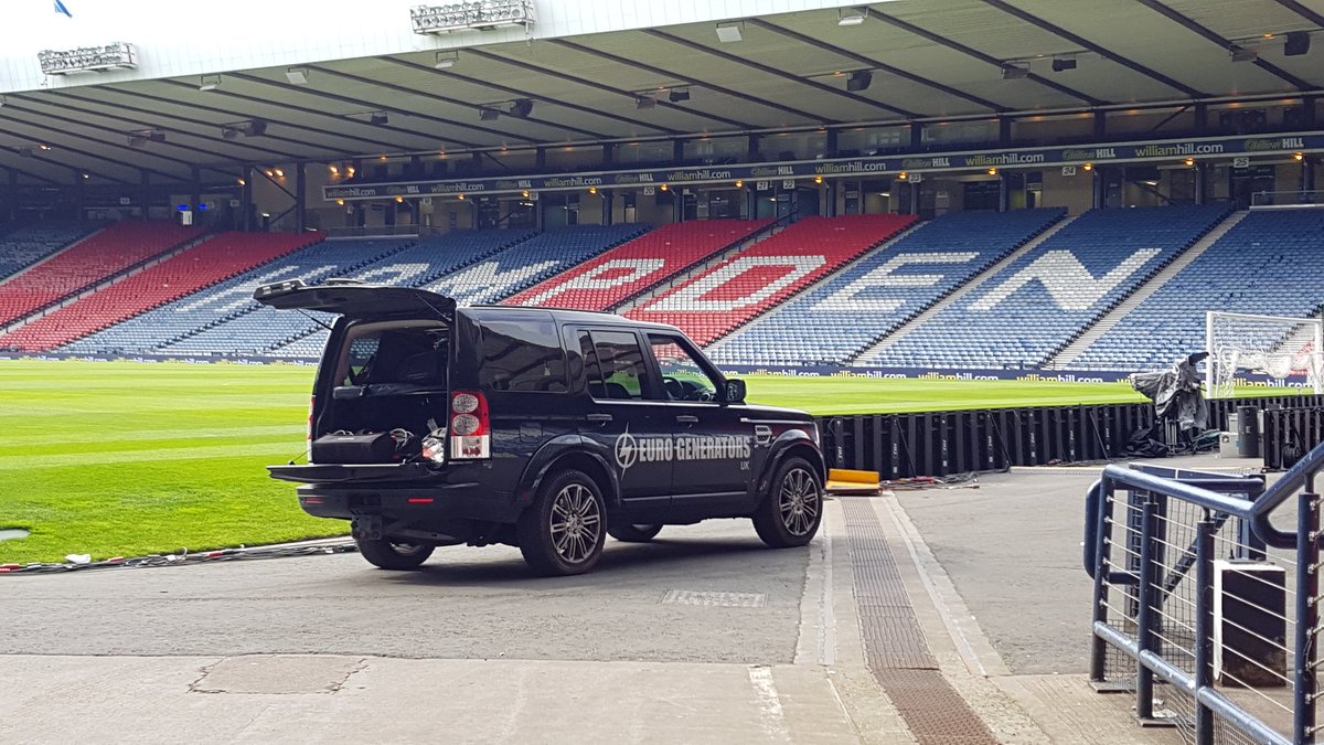 eurogenerators's tweet photo. All set for the Scottish Cup Final tomorrow!!! #ScottishCup #Celtic #Motherwell #Football #Hampden #HampdenPark #scotland #Power #Generator #Generators #Electricity #TvCompound #TvLighting https://t.co/TuuHwfc8Iy https://t.co/wx55ai2EVY