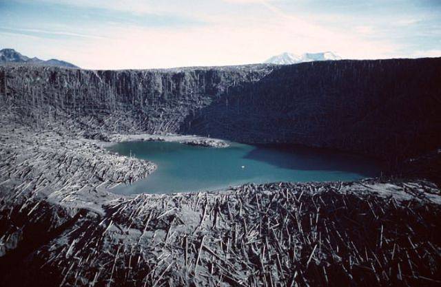 OwnTheDayDAPP's tweet photo. #OTD in 1980: An earthquake at 8:30am causes the entire north face to slide away from Mt. St. Helens, creating the largest landslide ever recorded. This allowed the volcano to erupt, sending an eruption column 80,000 feet into the atmosphere that deposited ash in 11 states. 🌋 https://t.co/QyZ9LlUiKD
