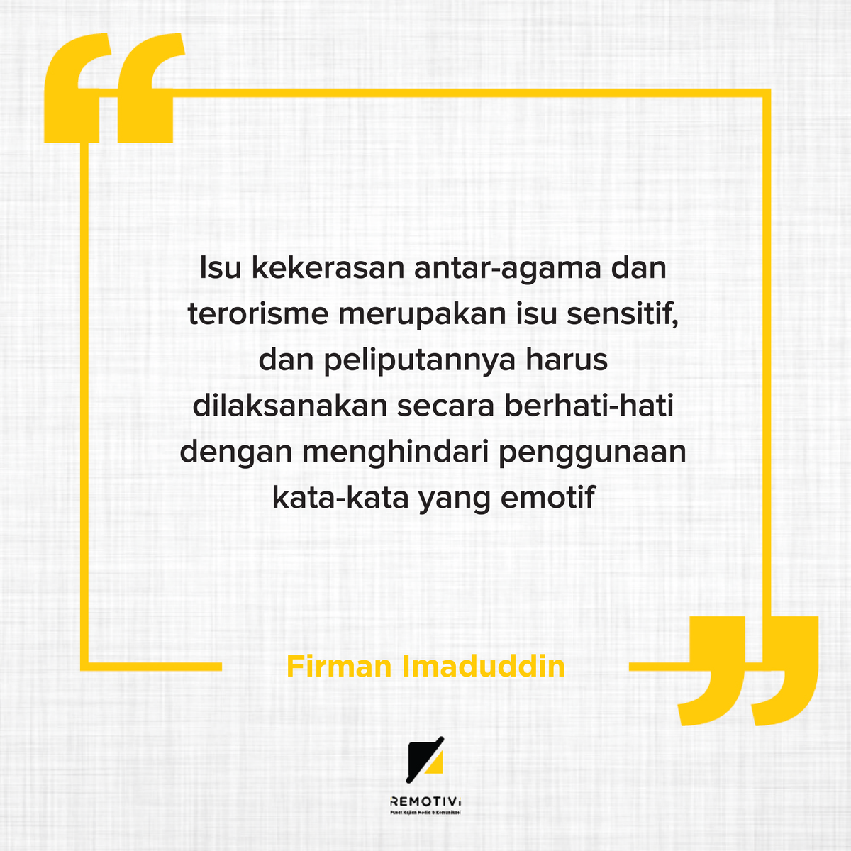 remotivi's tweet photo. #Kupas
Pantauan singkat terkait pemberitaan daring mengenai isu kekerasan terhadap pemuka agama di tiga media yang cukup besar di Indonesia: https://t.co/8x8JAbFrEo, https://t.co/HGPsjsaVOy, dan Republika Online.
https://t.co/vNJqlvEjaX https://t.co/z0i95MHNVq