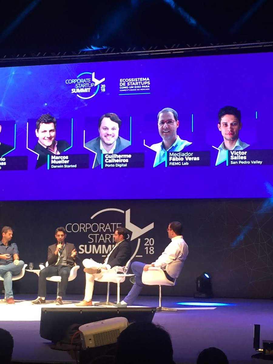 Nosso co-founder e Head de Projetos, <a href="/vjsalles/">Victor Salles</a>, participou do Corporate Startup Summit 2018!

Ele foi um dos convidados do painel 'A importância do ecossistema para levar a inovação disruptiva à cultura das grandes empresas' e representou o <a href="/_SanPedroValley/">San Pedro Valley</a>. 

#GoHekima!