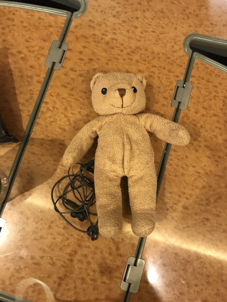 kateford76's tweet photo. Did you leave this cute fella on the 16.55 from Manchester today? I’ve handed to lost property https://t.co/JNVemMsDRj