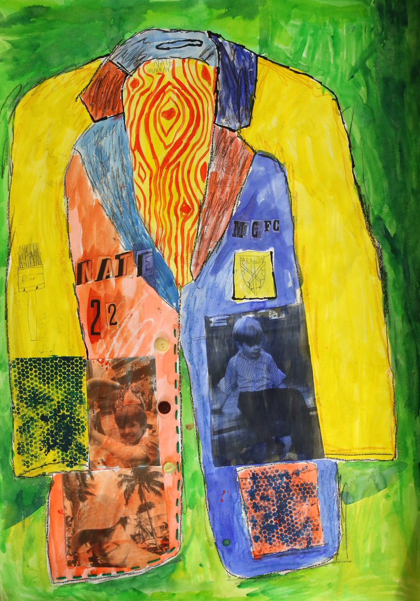 ParagonBath's tweet photo. Year 6 designed their own blazers. #ParagonArt https://t.co/y8xYlSnTtY