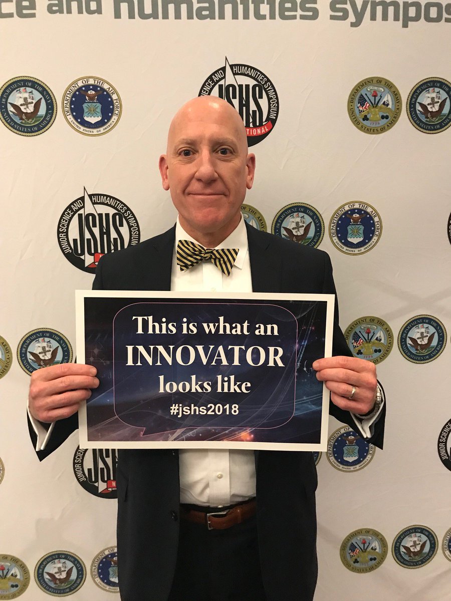 JohnSWillison's tweet photo. Walking around at JSHS, I was unbelievably impressed by what I saw. The amount of work and intellect was truly, truly impressive. It was a great being a part of the National @NtlJSHS event. #jshs2018 #STEM
@hqamc @MG_CedricWins @RDECOM @LouieRLopez @GreatMindsSTEM https://t.co/NjhcC00w1x