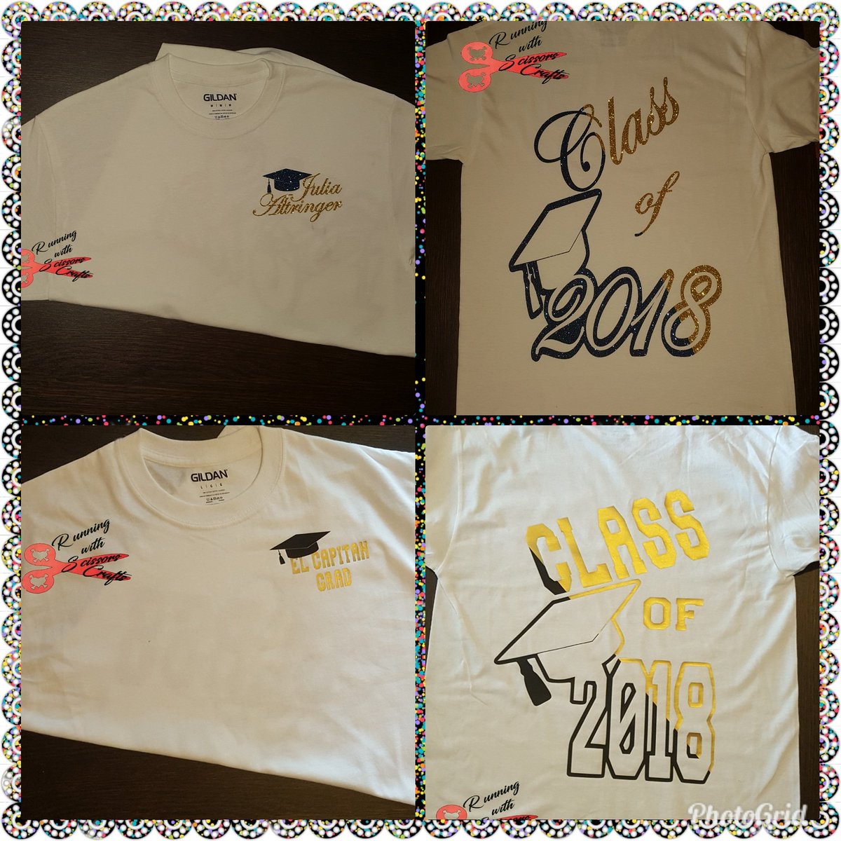 R_W_Scissors's tweet photo. It's graduation time! Get your grad a signature shirt that they can keep forever!
https://t.co/zbsfn7NT3L
#graduation #graduationgift #signatureshirt #classof2018 #customshirts #runningwithscissorscrafts #keepsake #graduationkeepsake #showyourgradsomelove #gradgift https://t.co/WYKaeNURFg