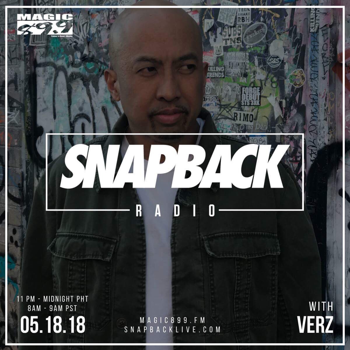 Magic899's tweet photo. That kickass #SlammaJamma #SnapbackRadio doubleheader was aaaalll thanks to @cj899 and your boy Verz✨ https://t.co/D0pWVzFdyn