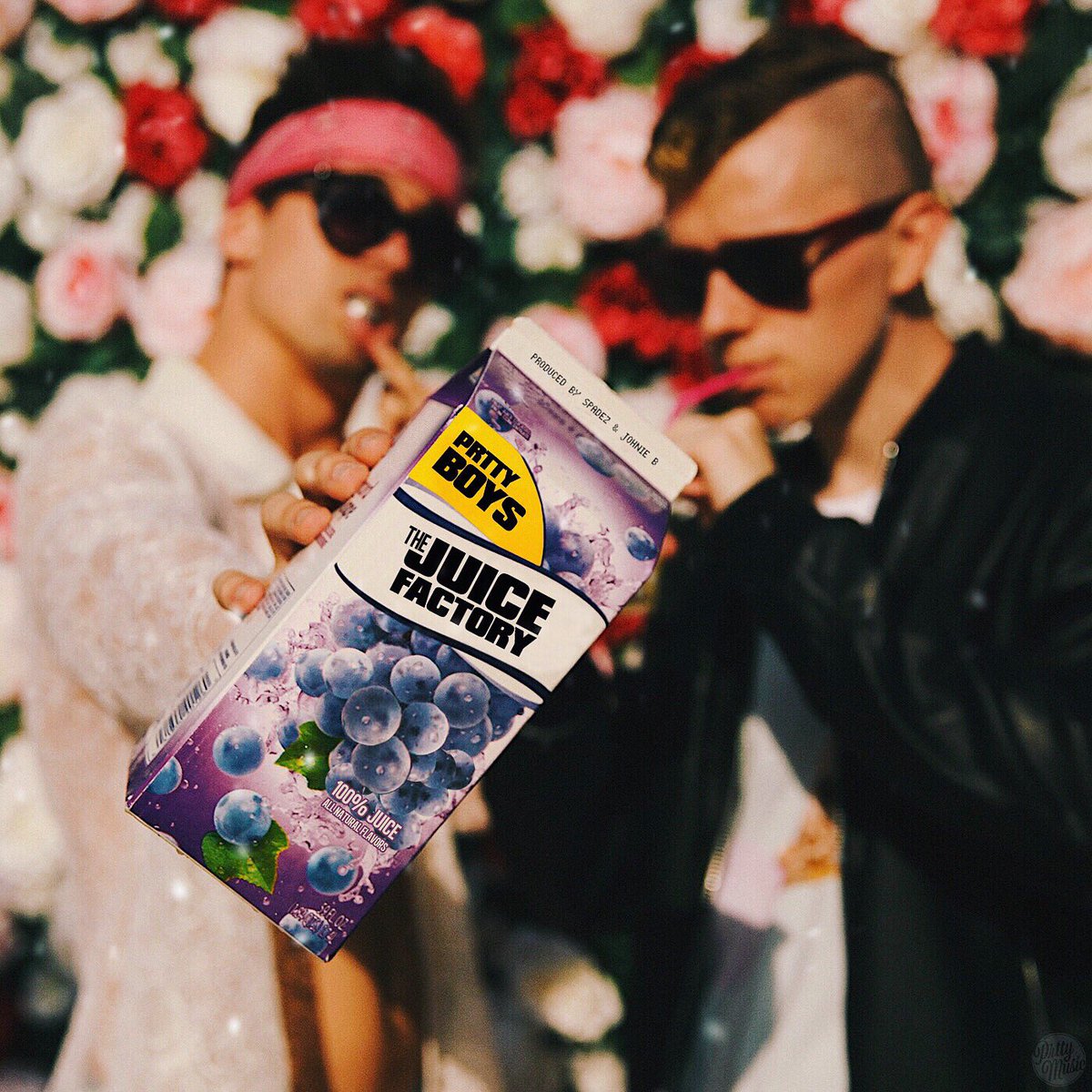 PRTTYMUSIC's tweet photo. THE JUICE FACTORY HAS ARRIVED 🍇🍍🍊

Spotify: https://t.co/9fW0vlEHo5

Other Platforms: https://t.co/lyGbC7VV06 https://t.co/LNxtaxGzfM