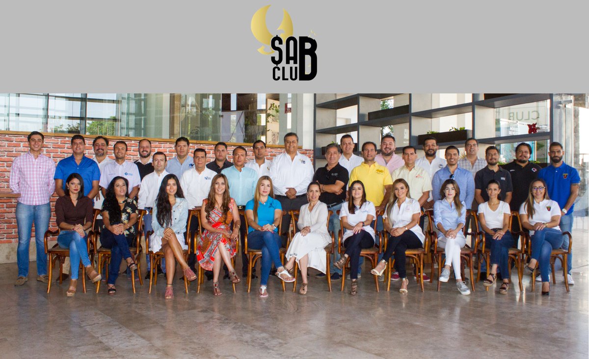 DecisionColima's tweet photo. SAB CLUB COLIMA
Un equipo de éxito
– M.A. Humberto A. González Melgoza

SabClub nace con el fin de fomentar el mercado local y ofrecer a los colimenses la certeza de recibir calidad y excelencia en el servicio por parte de los socios de negocio del Club, https://t.co/RUCtva89nE