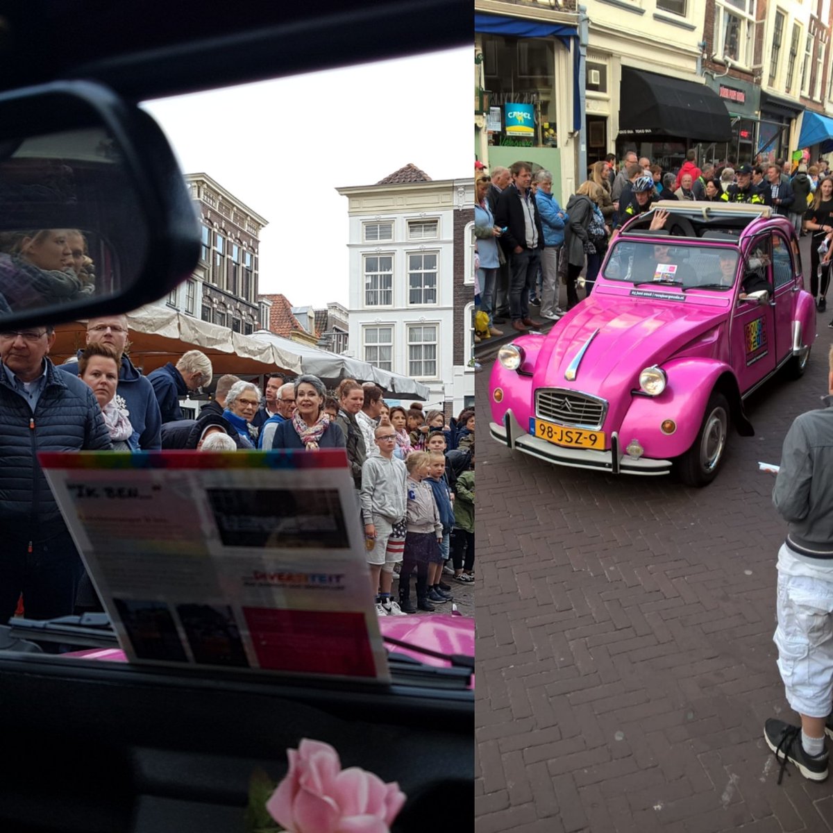 RegenboogGouda's tweet photo. Laatste avond #JAVD Gouda. #IkBen... stappen aan het maken. #RozeJaar2018 #Diversiteit https://t.co/1765psnMHe