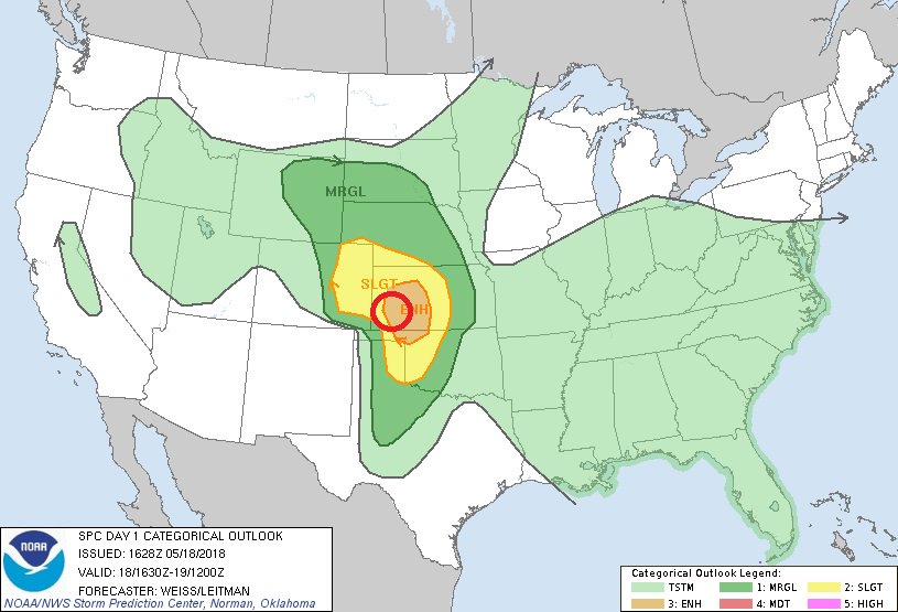 SigTorTours's tweet photo. Heading down to Garden City, #Kansas today for the #severeweather threat. Another low probability #tornado day, but we'll see what we can root up. #kswx #stormchasing @BlaizeEdwards @jycfc https://t.co/bPuLiz1Ip9
