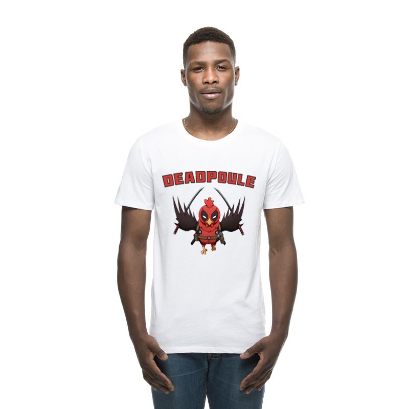 PunStoryShop's tweet photo. NOUVEAU T-SHIRT ! DEAD POULE !
Femmes : https://t.co/25xQVYQmKu 
Hommes : https://t.co/7g5IDmBpmz 
Enfants : https://t.co/sBMXF0DX2O ;) https://t.co/vuv7PExyNl