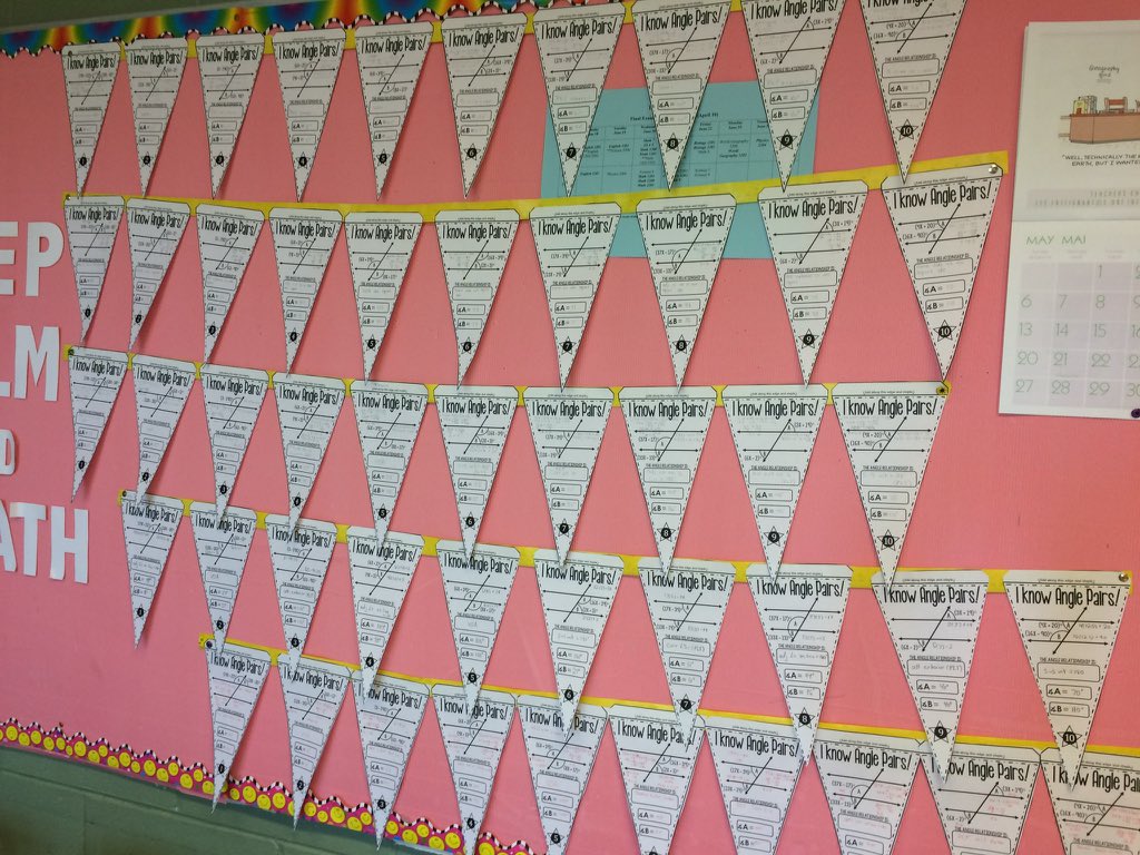 kampbell66's tweet photo. @TATwolves @NLESDCA Exploring Angle properties and parallel lines in Math 2201 #mathisfun #Math2201 https://t.co/kqRbBiIosl