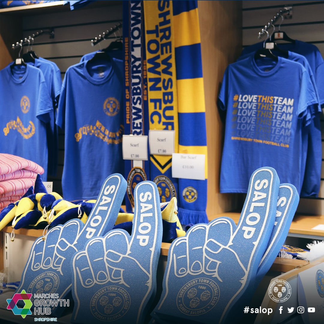 shrewsbury town fc shop