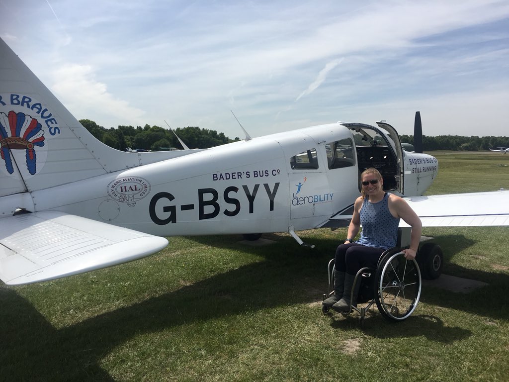 hotddiver's tweet photo. Awesome afternoon for flying. Truly amazing up there today! Thank you @Aerobility @HelpforHeroes Views for miles 😃 @Blesma @dsw_news #flyingwheelchair #stunningview #flyingtheplane #flightselfie #adaptivelife #amazingopportunity #smilesfordays #rehabilitation #followyourdreams https://t.co/fDcYzypNtx
