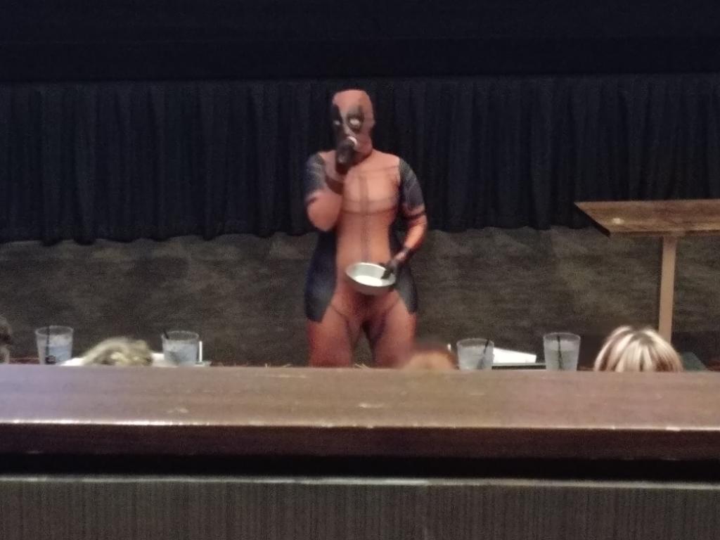 AlamoKC's tweet photo. #Recap of the #DeadpoolDoubleFeature last night @AlamoKC  This weekend...it's all about #MaximumEffort https://t.co/FAUDD4FY6X