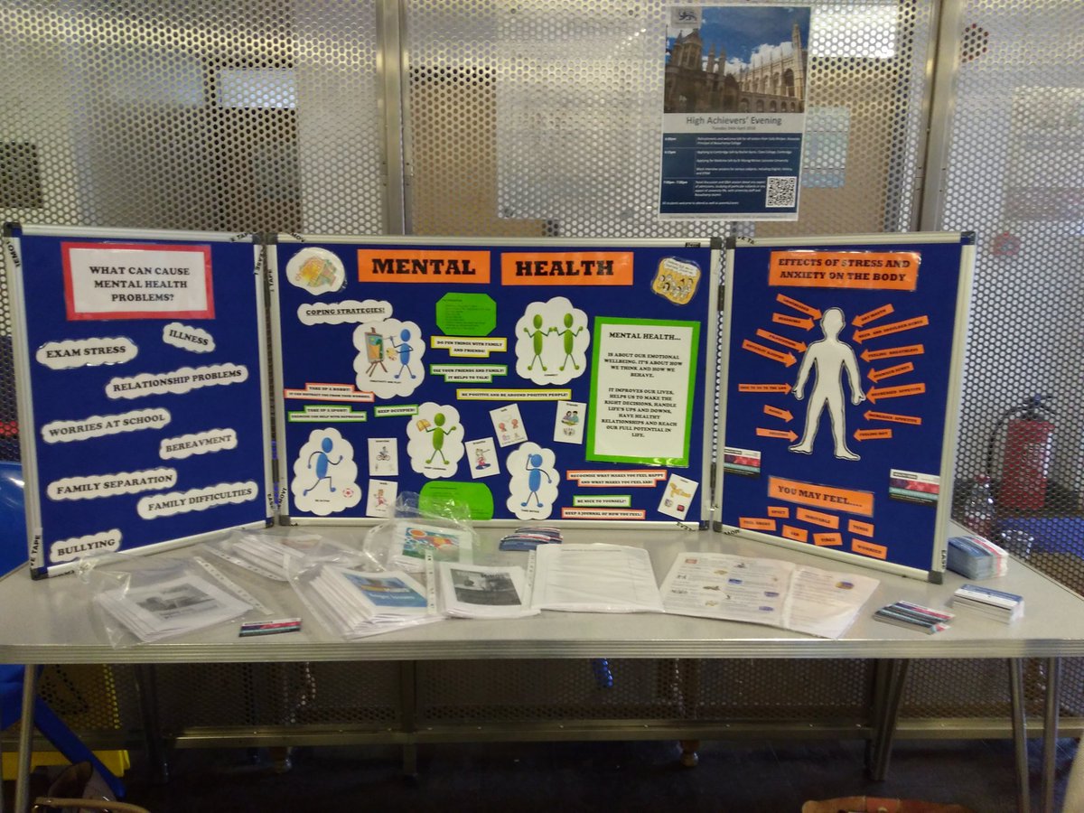Health promotion in Beauchamp college today #MentalHealthAwarenessWeek #FreddietheFish #beauchampcollege #wigstonandoadby #healthytogether