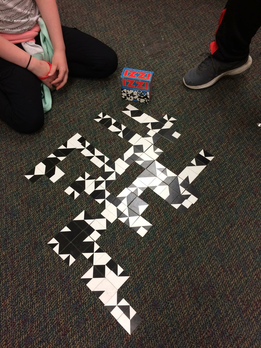 JudyEnglish123's tweet photo. Early finishers working on IZZI. Students love this puzzle challenge. #rcsdpirates https://t.co/D7WV7Q1gLn