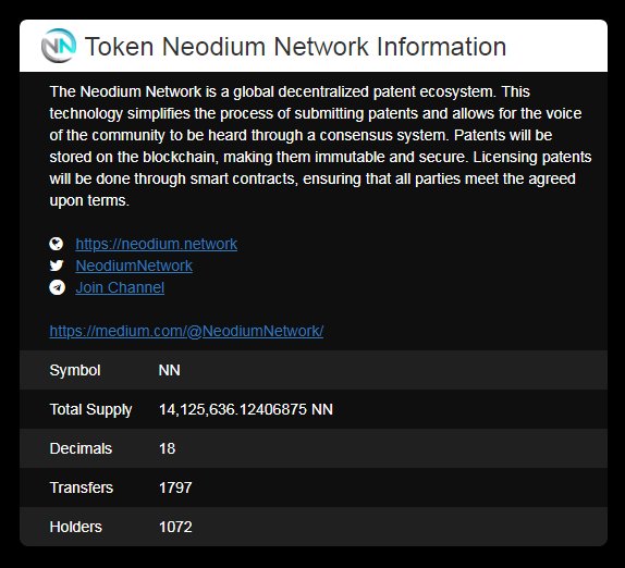NeodiumNetwork's tweet photo. There are over 1000 token holders!
https://t.co/6VVifaR6la

#1000holders #neodiumNetwork https://t.co/nI19kZoA1n