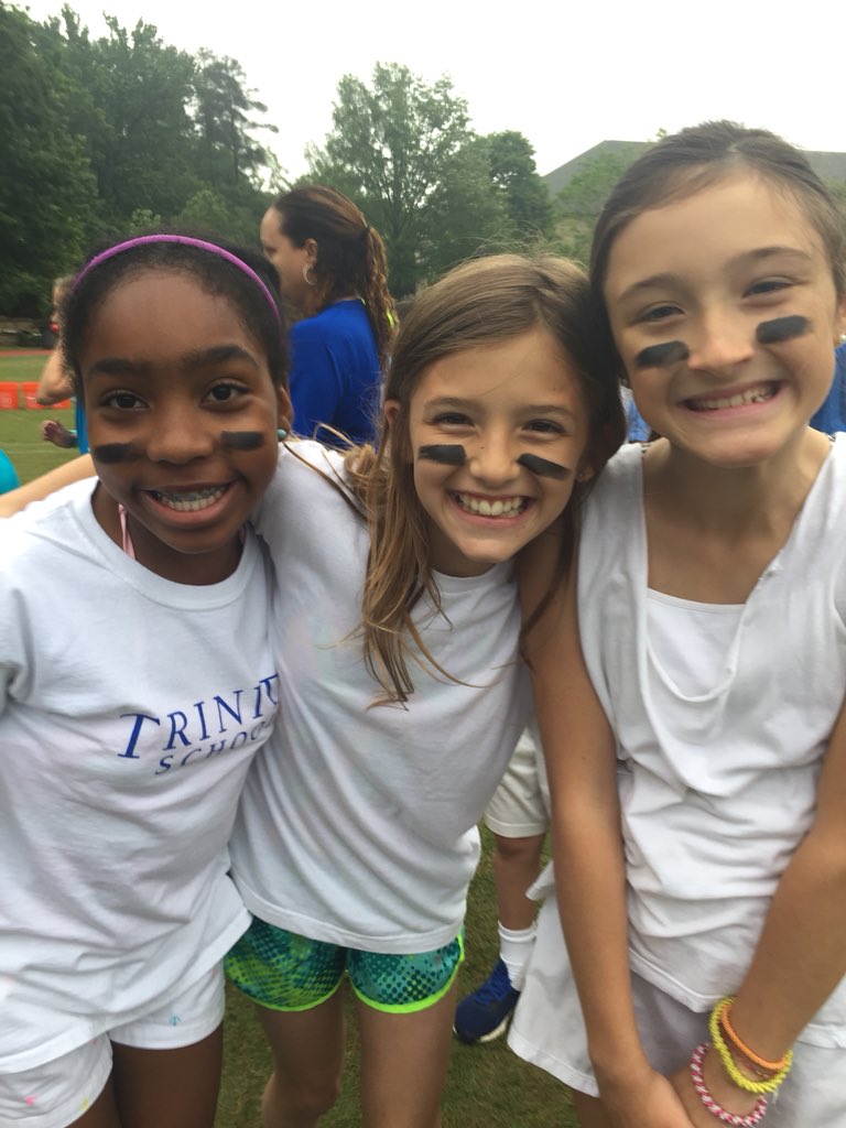 Let the games begin! Trinity Field Day! #trinityffd @GilbertHallib4