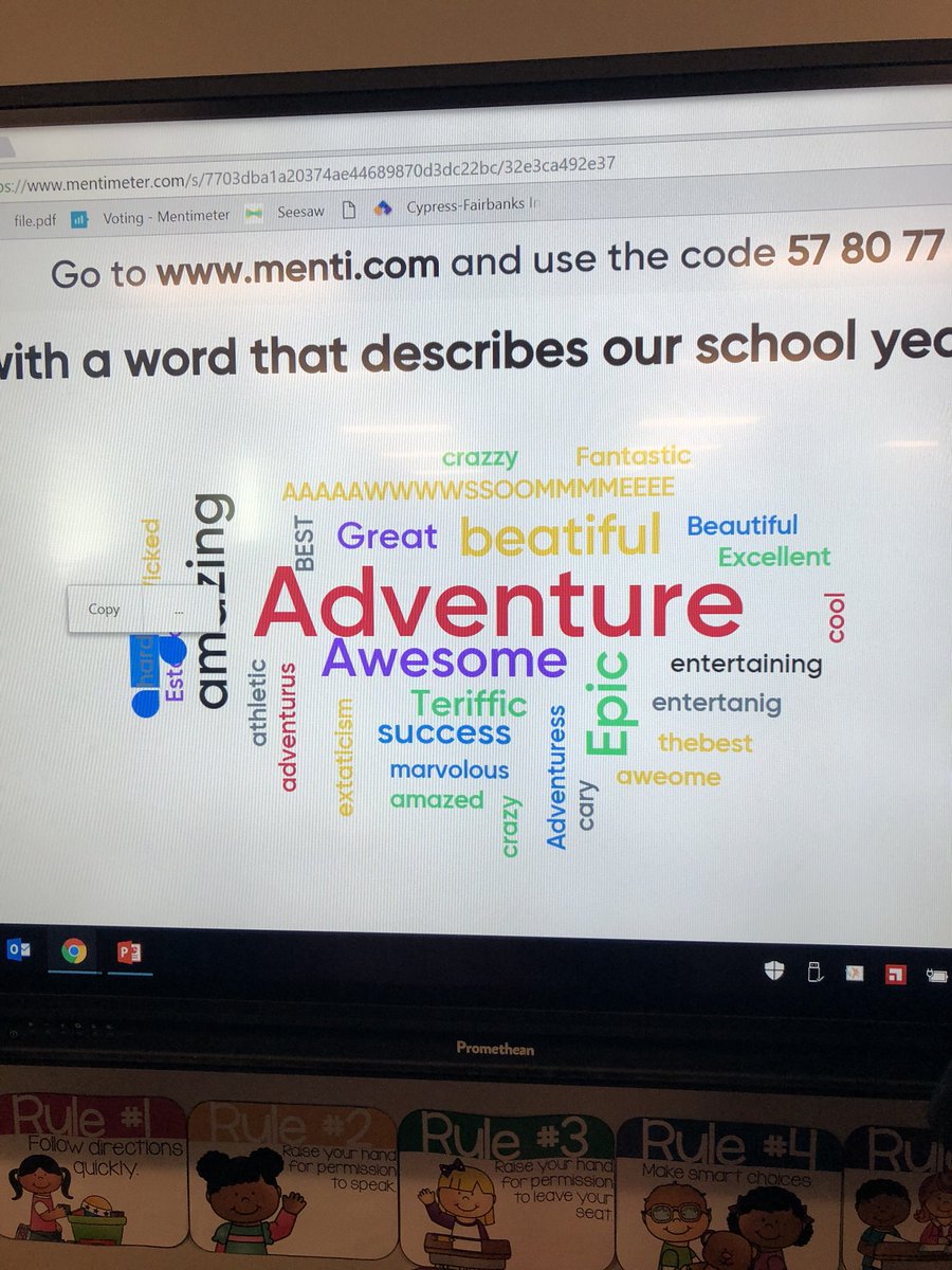 ColleenLayton5's tweet image. These sweet faces make it easy to get up in the morning and come to work. They make my heart smile! @Mentimeter @CFISDWells @CFISDWells4th #ExploreWells #WELEADinMay #ClassReflection