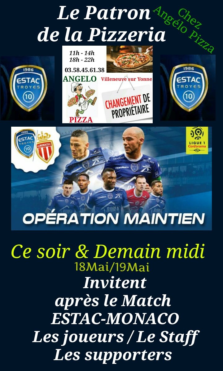 Chevalliermick9's tweet image. @estac_officiel  @Niane @NivetBenjamin  #StaffTechnique 
#ToutSupportersESTAC 
Partagez en masse