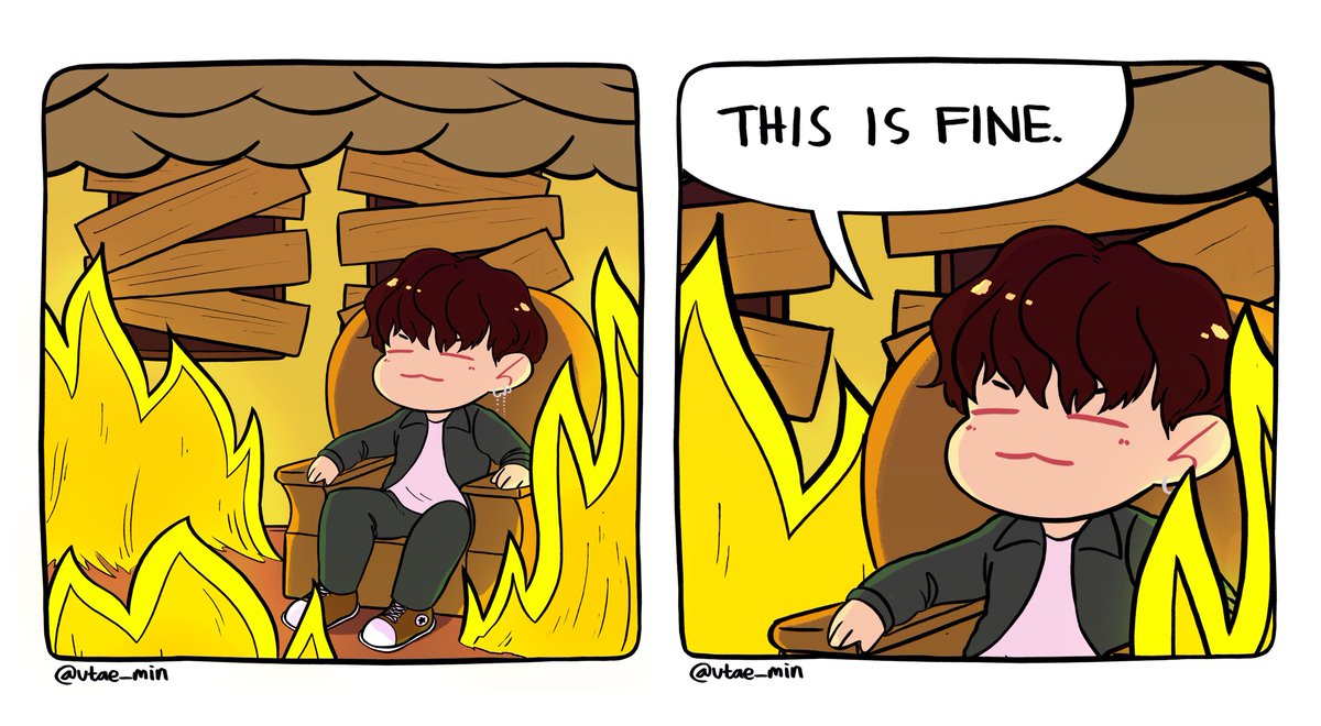 dreamycafeart's tweet photo. Mood after listening to Love Yourself 轉 'Tear' album:
#FakeLoveFriday #iVoteBTSBBMAs @BTS_twt https://t.co/bXE407Yr20