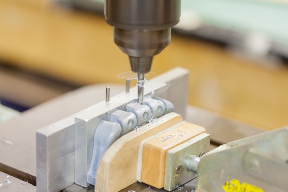 Busy preparing some bridge frames this morning.