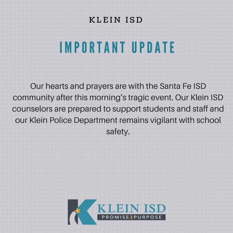 KleinISD's tweet photo. Please read this important message: https://t.co/TleI8KGXrv