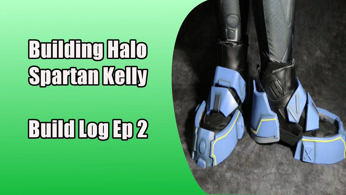 Video is up on YouTube on how we did the boots for our #SpartanArmor #HaloCosplay #SpartanKelly #Cosplay #CreativeCloset #creativecloset #405th