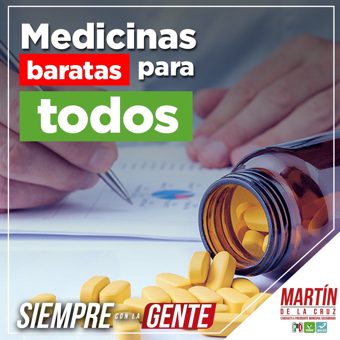 MartinDeLaCruzG's tweet photo. Medicinas baratas para todos es una necesidad urgente de los Solidarenses.

¡Vamos a crear la Farmacia de la gente!

#MartinSiempreConLaGente https://t.co/bq15MiOjTx