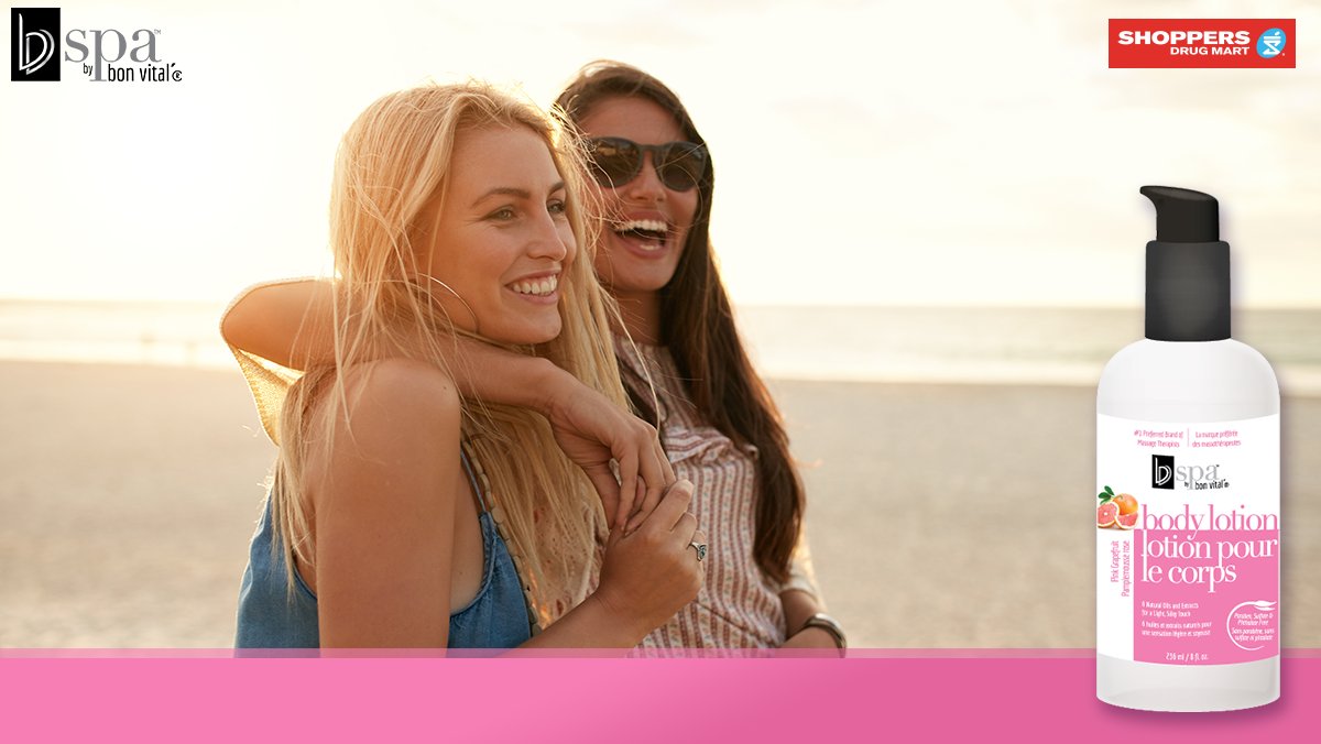 BVSpaCANADA's tweet photo. If you could bottle up summer, it'd probably look a little something like our Pink Grapefruit Body Lotion. Throw some sunny citrus into your morning routine with #BVspa! Find it here: https://t.co/oHpeVdTSCT #summer #yousmellamazing https://t.co/iYA8iIVGpM