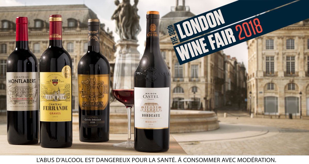 Castel_Wine's tweet photo. From Monday, CASTEL will be present at London Wine Fair, through one of our subsidiaries, Castel Frères. Find us at WEST HALL - GROUND FLOOR - C42. @londonwinefair #VinsCastel #bordeauxisback #frenchrivierarosé https://t.co/9QIlO6q2VI