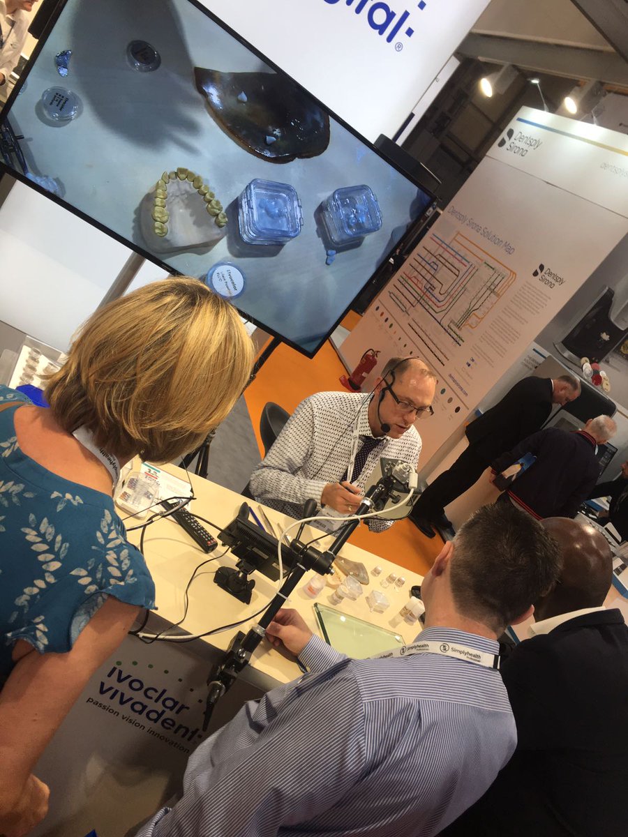 Hall_Dental's tweet photo. ‘Fluorescence mimicking nature using IPS e.max system' Repeated tomorrow from 11am on Stand F24. Come say hello! @IvoclarUK #DTS @dentaltechshow https://t.co/bITVpRN1E2
