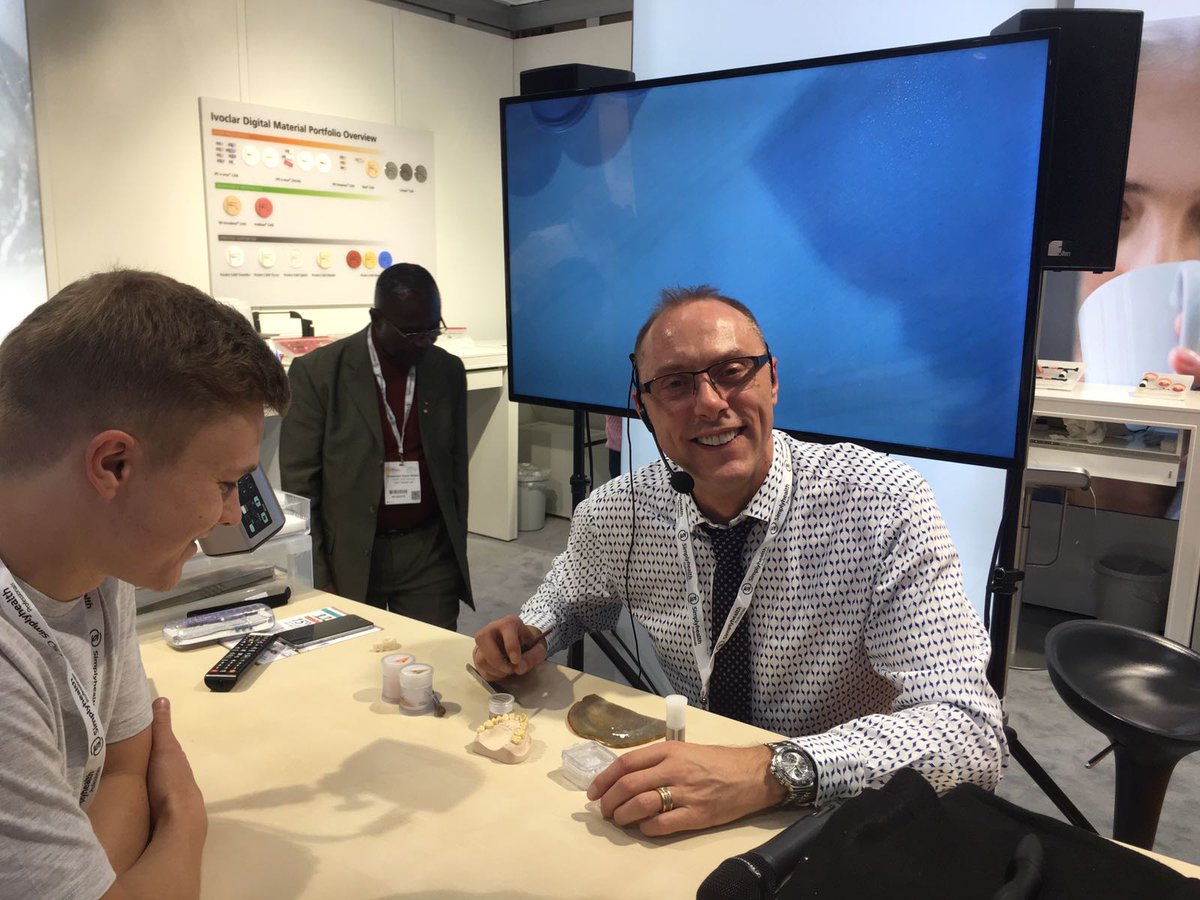 Hall_Dental's tweet photo. ‘Fluorescence mimicking nature using IPS e.max system' Repeated tomorrow from 11am on Stand F24. Come say hello! @IvoclarUK #DTS @dentaltechshow https://t.co/bITVpRN1E2