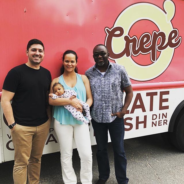 Ocreperi's tweet photo. So we are beyond excited to announce the the truck has been sold! We would like to introduce to you Anthony and Natacha! They are the proud owners of Crepe Corner in Greenville, RI and have decided to jump into the food truck industry as the next step in… https://t.co/CYW33YpcfN https://t.co/4nd2qgoFGi