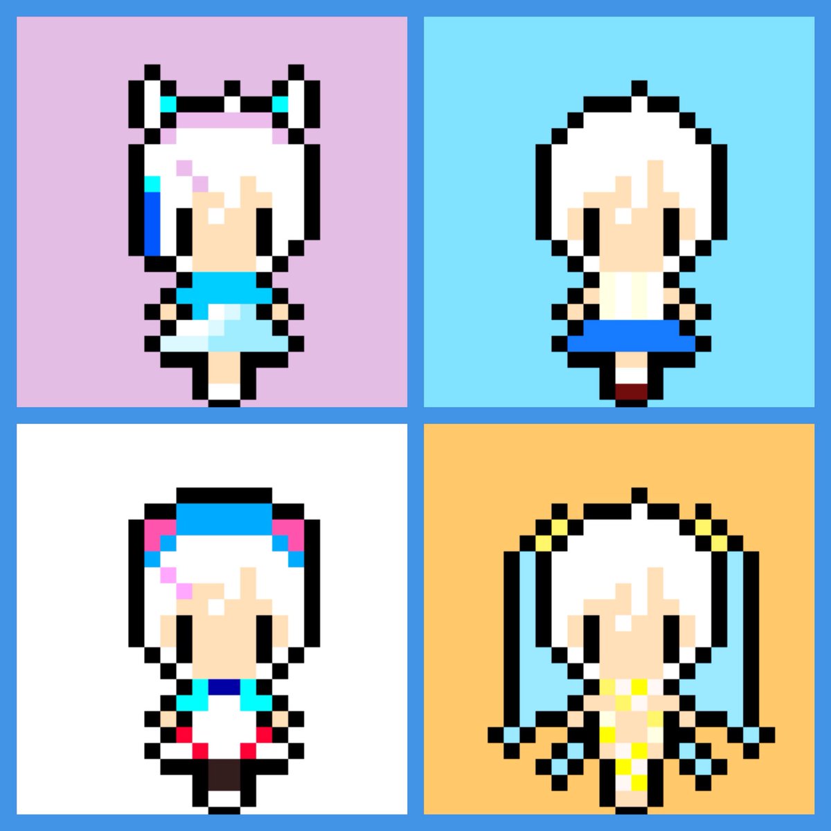b_version_'s tweet photo. #SiroArt #8bitVtuber 
祝46万人！！！ https://t.co/xZhTqPy9mH