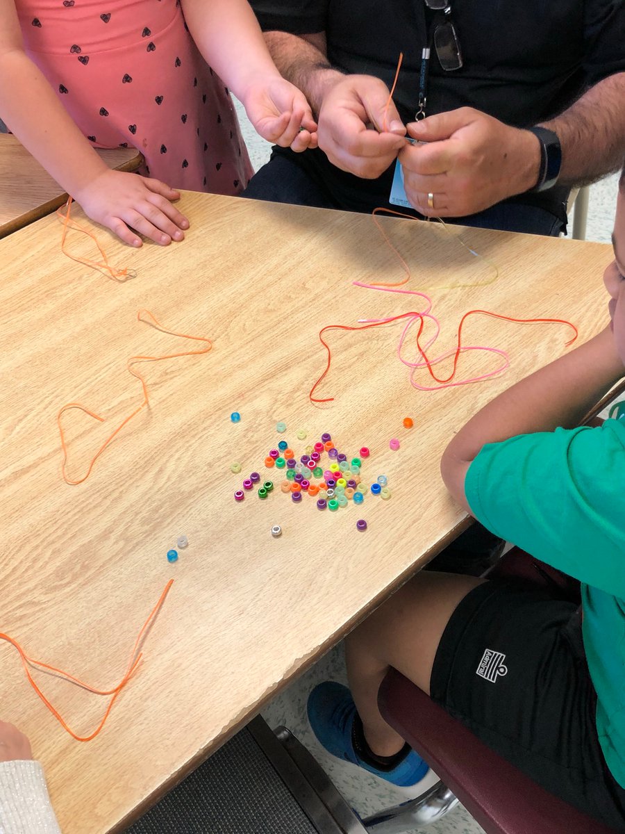 StAgnesCS's tweet photo. Celeste joined us today to teach us some First Nations Language and complete a beading activity, where we made cool key chains. https://t.co/CsxK1czljY