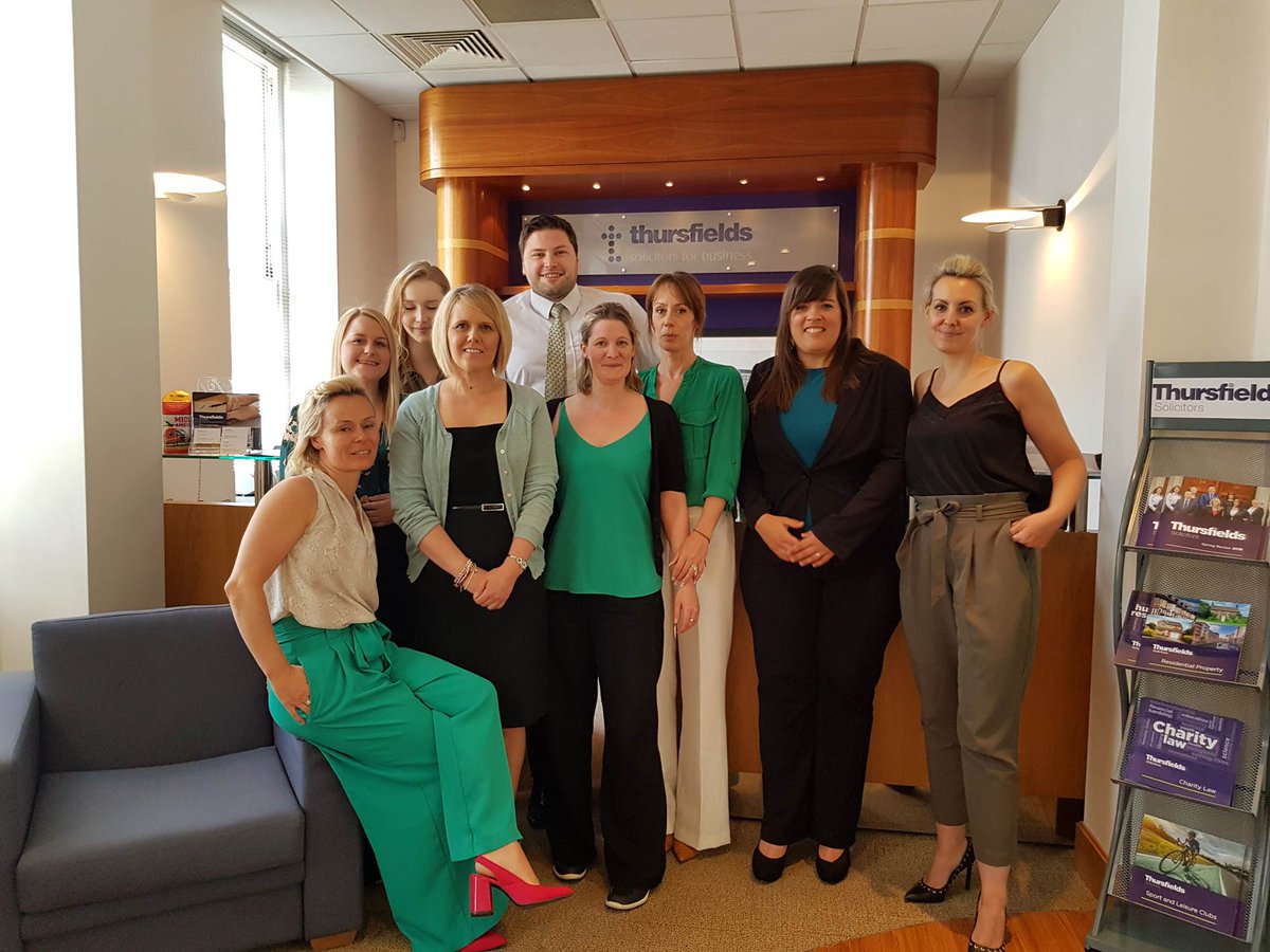 Thursfields's tweet photo. Our Worcester offices supporting #MentalHealthWeek by wearing it green #wearitgreen #mentalhealth #thursfields https://t.co/uknKiQd36z