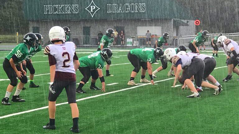 Turf that can handle the rain!
<a href="/PickensFootball/">Pickens Football</a> <a href="/PickensAD/">Pickens Athletics</a>
FieldTurf.com