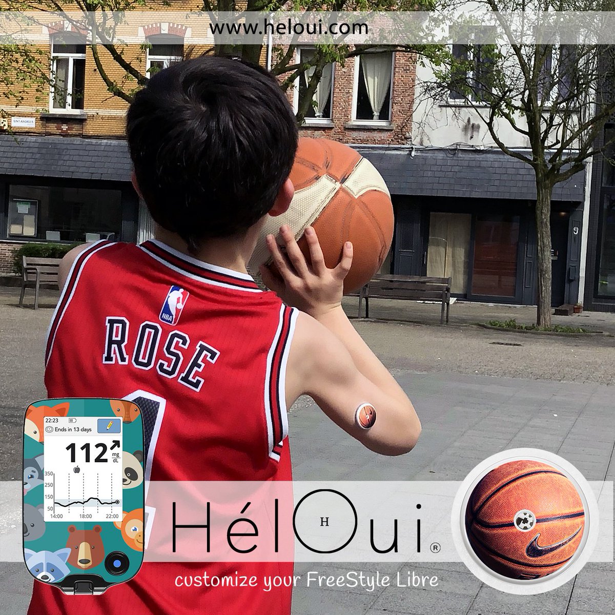 HelOuishop's tweet photo. Winners never stop trying !!🏀🏆
Customize your FreeStyle Libre with HélOui stickers 😀 https://t.co/2wE9uDQygc   
For every set sold, €1 is transferred to DON Foundation.❣️
#flashglucosemonitoring #type1diabetes #T1D #freestylelibre #freestylelibrestickers #heloui #helouishop https://t.co/5A3Sk88YVw