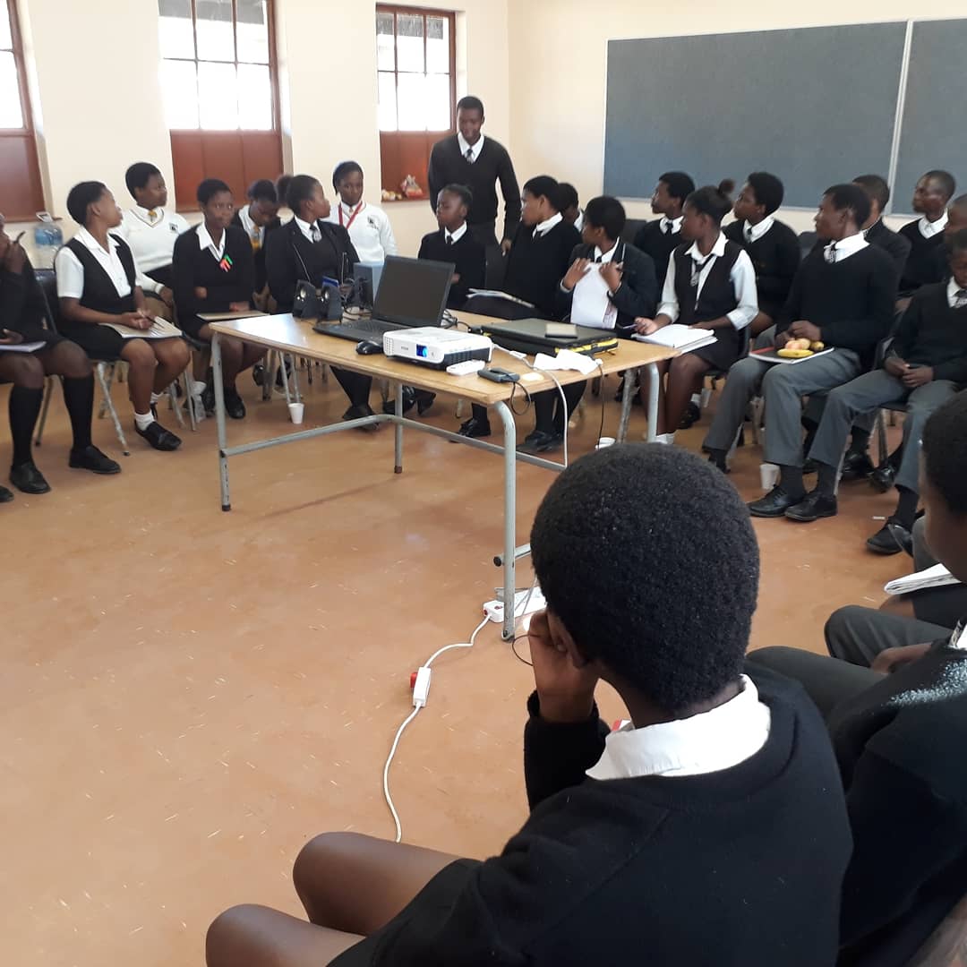 UNAKOCBM's tweet photo. Day Two: Qokolweni SSS RCL Engagement #UnakoRural #Mthatha  #YouthDevelopment #FoundationForHumanRights #Unako https://t.co/LQMU7D0ys9