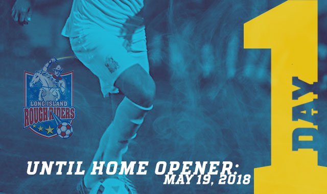 LIRoughRiders's tweet photo. It's almost time for our 2018 @UWSSoccer and @USLPDL home opener!
#LIRR #Path2Pro #teddyscrew https://t.co/Nyj3WU6QIs