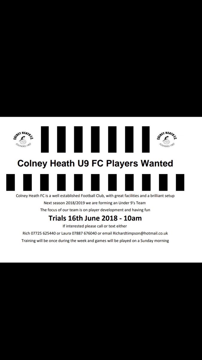 Colney Heath FC (@colneyheathfc) on Twitter photo 
