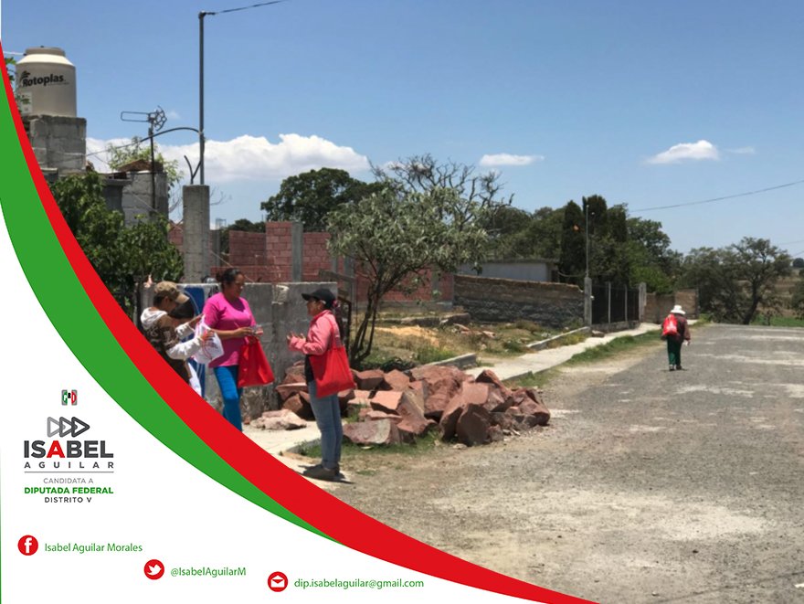 IsabelAguilarM's tweet photo. Saludando a viejos amigos visitamos la comunidad de La Muralla, Amealco. #CuentaConmigo https://t.co/WfD1EOEjLP