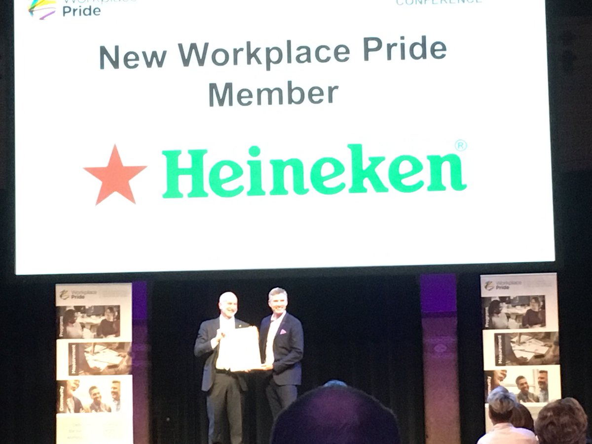 TransNetNL's tweet photo. Vandaag is @Heineken lid geworden van Workplacepride om lhbti discriminatie op werkvloer en arbeidsmarkt te bestrijden. #idahot #WPCON2018 https://t.co/Xpfavdt5Yw