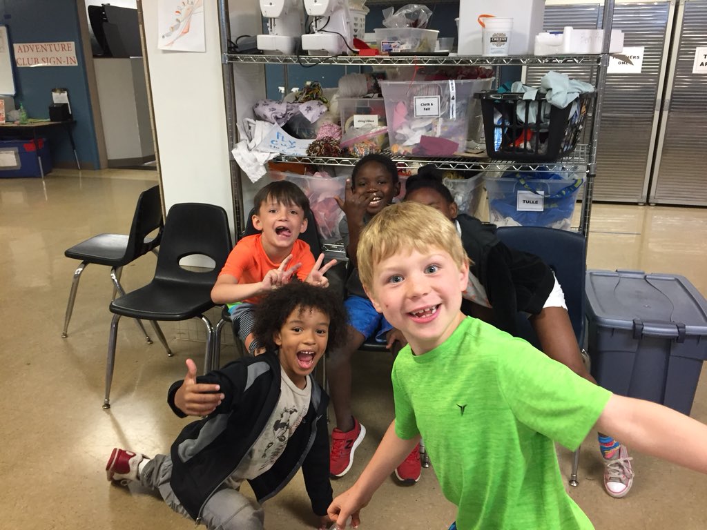 MrsD_FunInFirst's tweet photo. @TillmanSchool  #fieldday Rain won’t stop us!  We brought field day inside!  Station 1:  Minute to Win It. https://t.co/decYrgKkOs