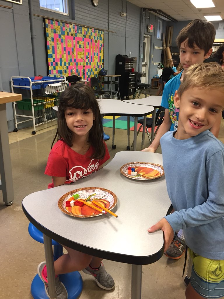 MrsD_FunInFirst's tweet photo. @TillmanSchool  #fieldday Rain won’t stop us!  We brought field day inside!  Station 1:  Minute to Win It. https://t.co/decYrgKkOs