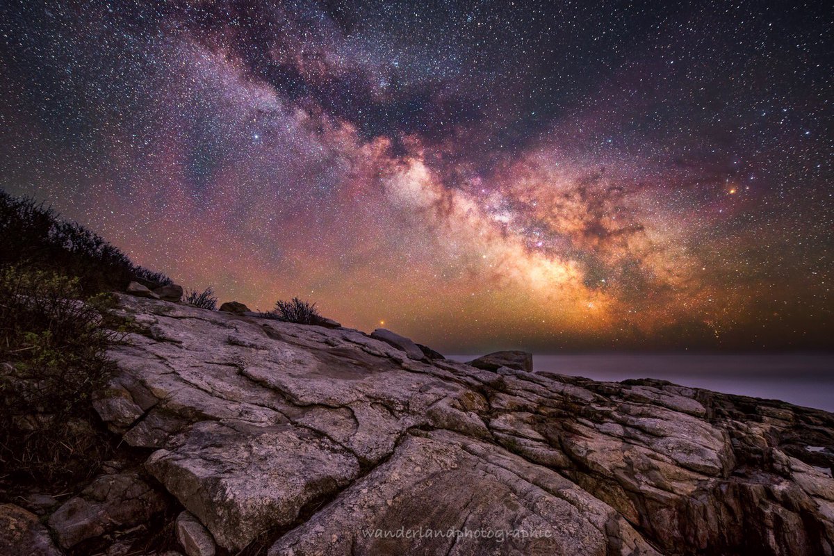 WndrlndPhoto's tweet photo. There is not much better than the Maine Coast under the stars. The #milkyway and #airglow abound in this image. Sky tracked via #skywatcherstaradventurer 

Check out @thebugaj on Instagram and Wanderland Photographic on Facebook to see more like this. Web link in bio. #Maine https://t.co/sWSGYoxo1U